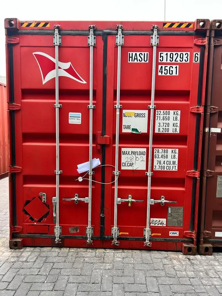 Contenedor de importación
